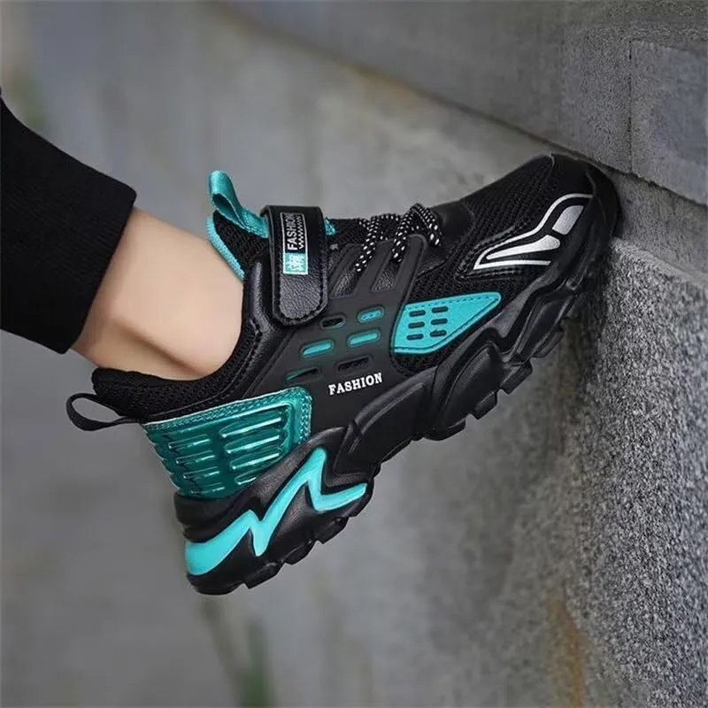 Kids Boy Fashion Comfortable Walking Sneakers for Sport Running Cycling Hiking School