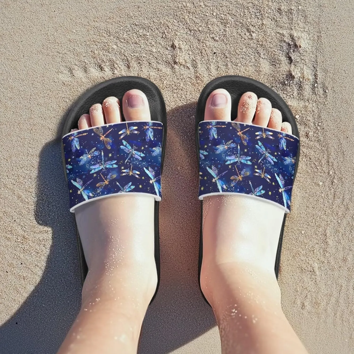 Kids Boys Girls Ball Sports Slides Sandals Comfortable Beach Pool Shower Shoes House Slide Indoor Outdoor