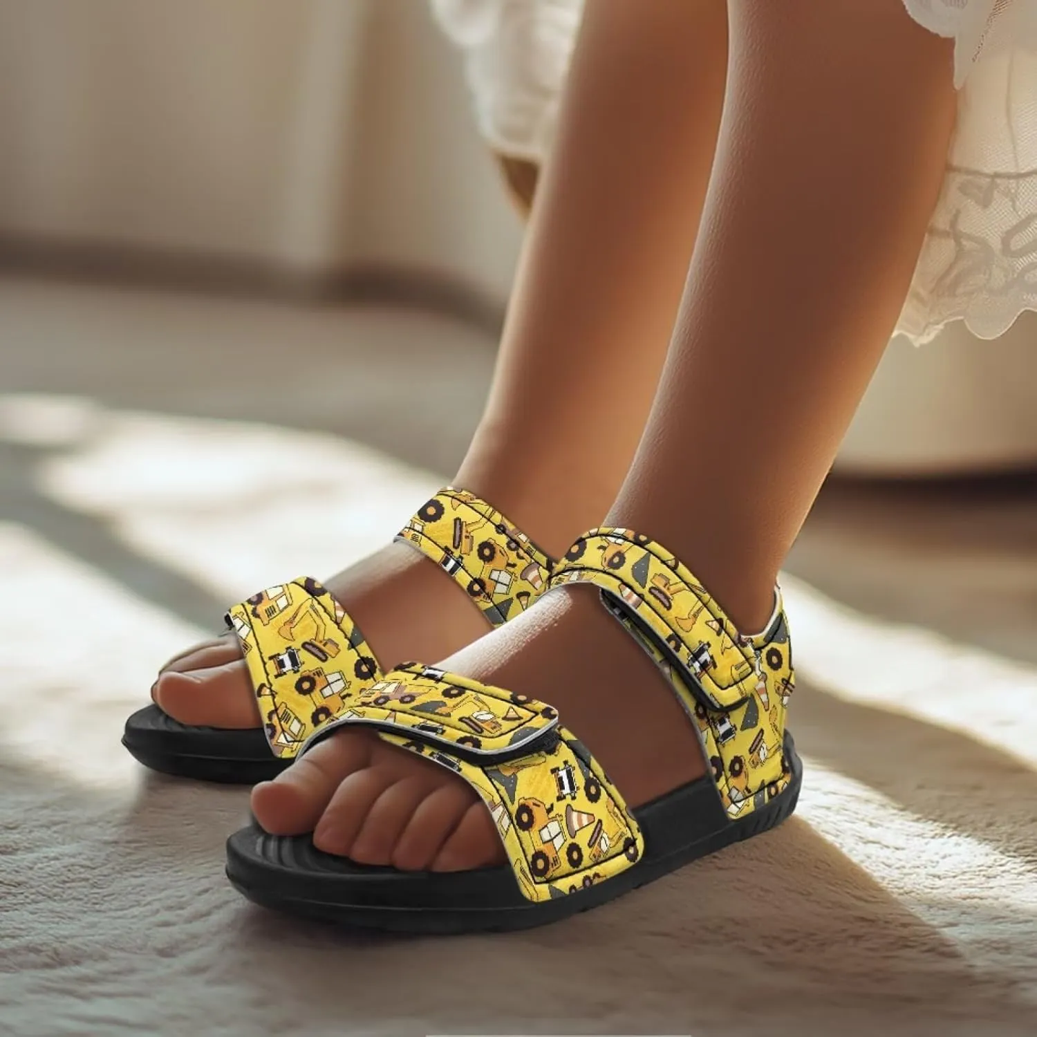 Kids Sandals Galaxy Planet Sport Hiking Sandals Non Slip Summer Beach Water Shoes for Boys Girls