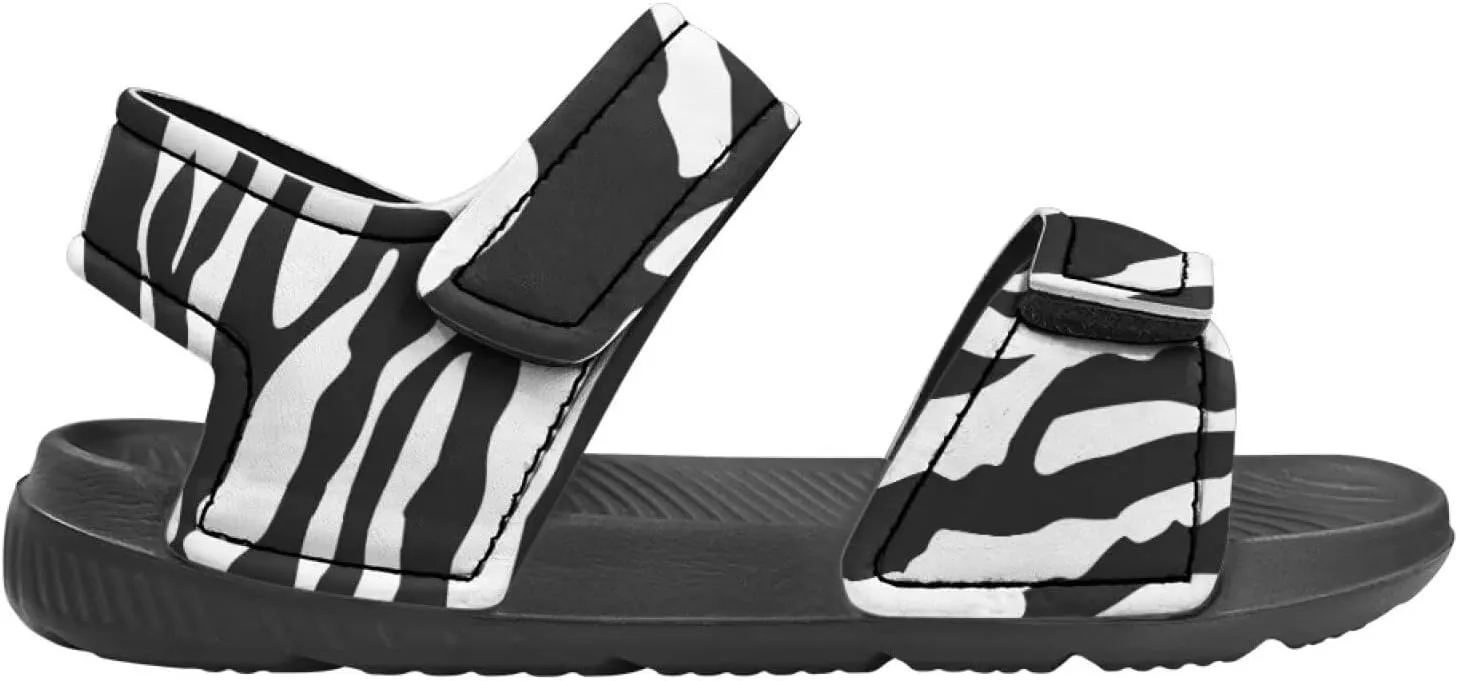 Kids Sandals Summer Non-slip Open Toe Slippers Double Buckle Toddler Two Strapped Teens Casual Athletic Summer Shoe