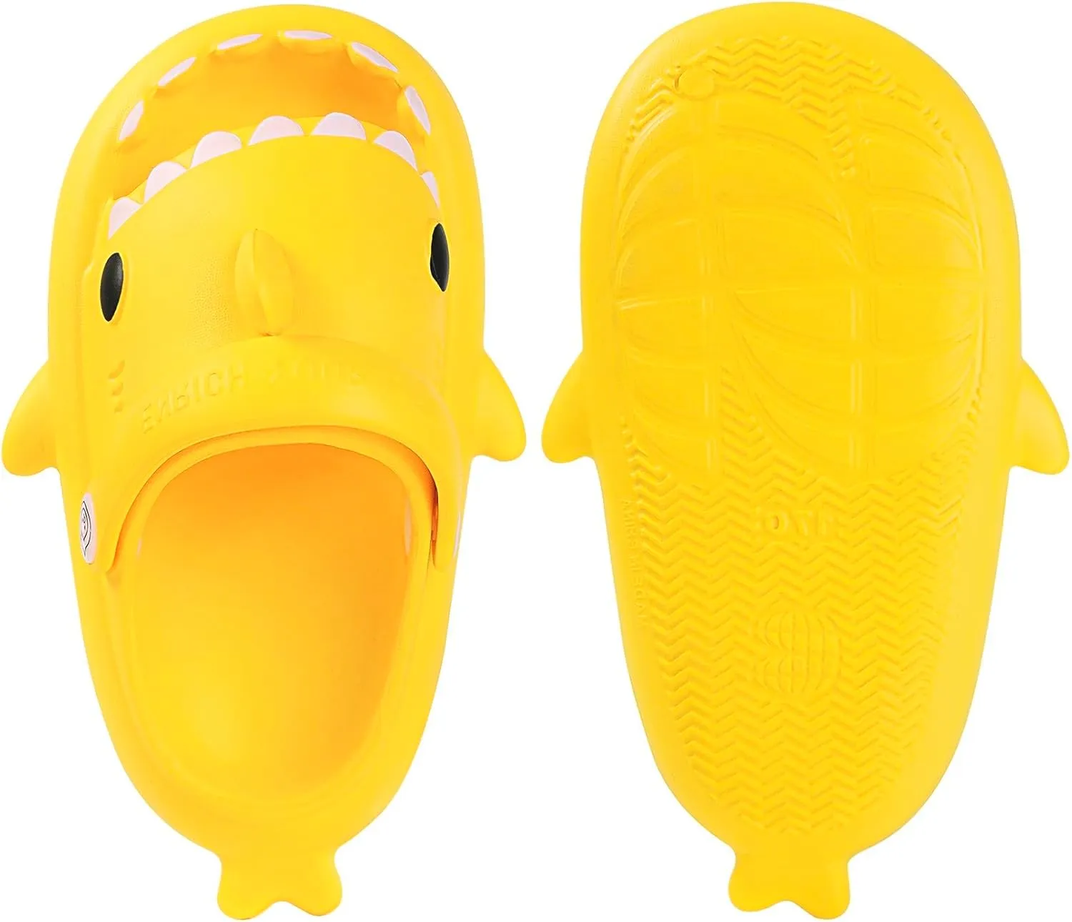 Kids Shark Slides Boys Girls Toddlers Cloud Shower Slippers Cute Cartoon Open Toe Sandals Cushioned Thick Sole Beach Pool Shoes