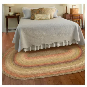 Kingston Multi Color Jute Oval Braided Rugs