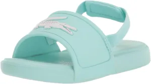 Lacoste Kids' Croco 1.0 Slides