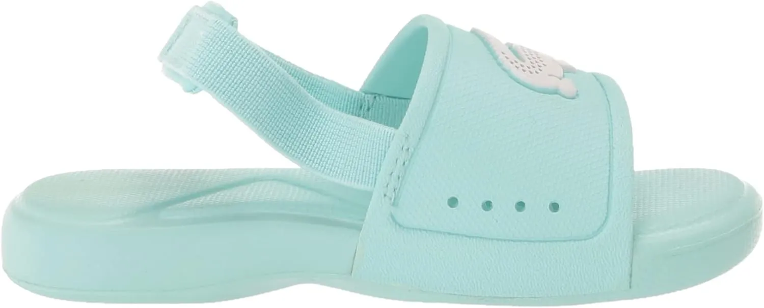 Lacoste Kids' Croco 1.0 Slides