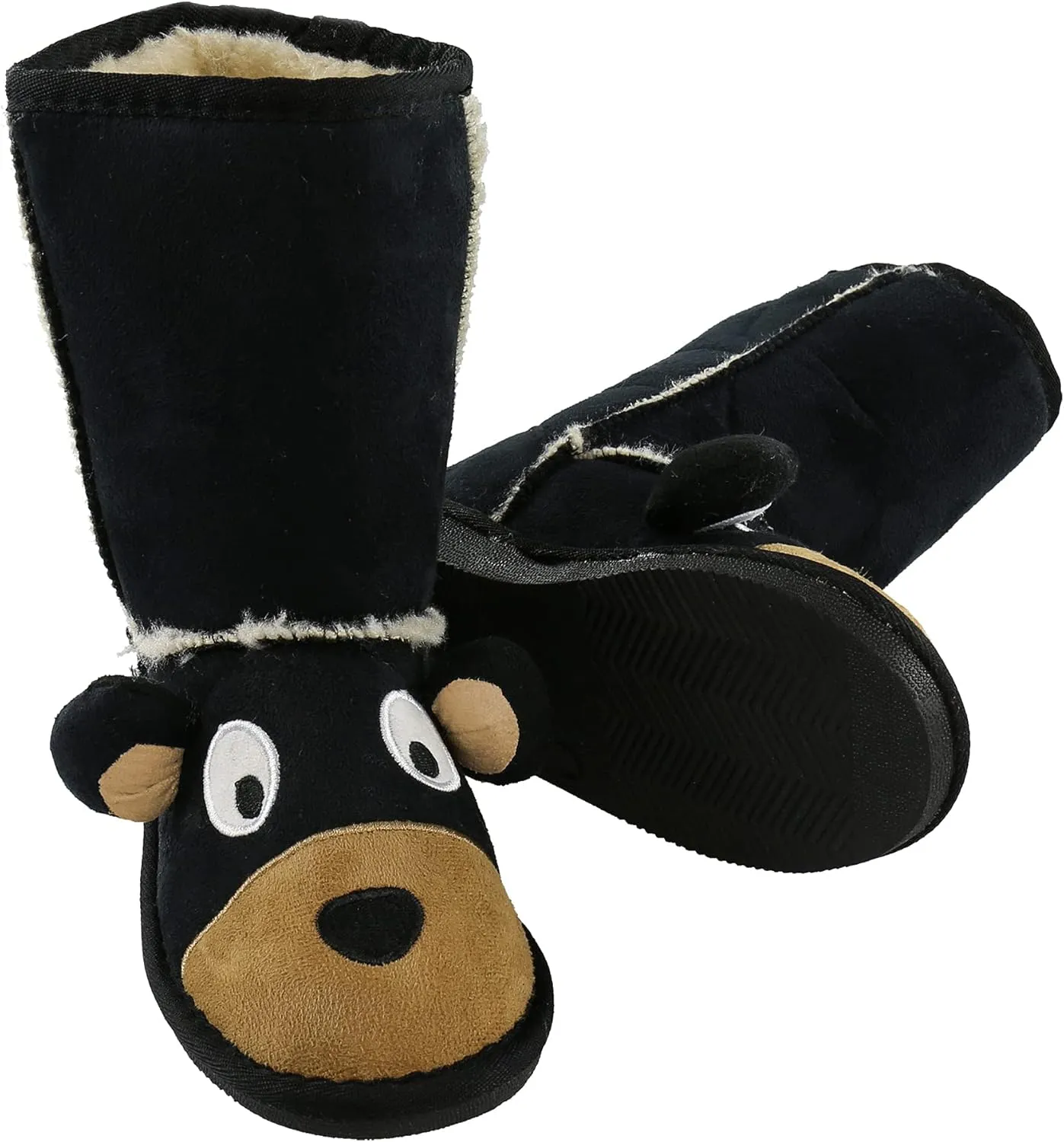 Lazy One Animal Slipper Boots for Kids, Cozy Children's Slippers