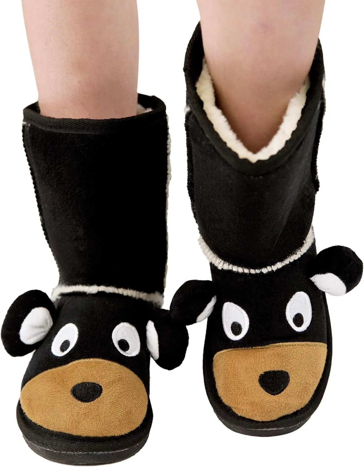 Lazy One Animal Slipper Boots for Kids, Cozy Children's Slippers