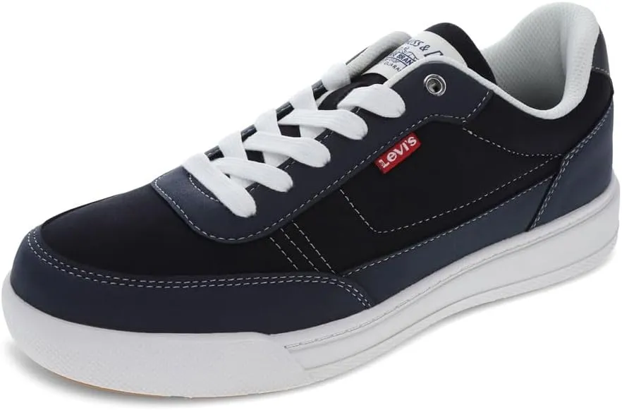 Levi's Men's Aden Sneaker, Navy/Grey, 12