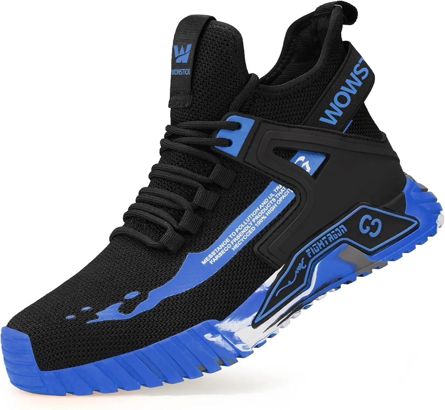 Lightweight Work Safety Steel Toe Sneakers, Durable Breathable Light Construction Tennis Shoes