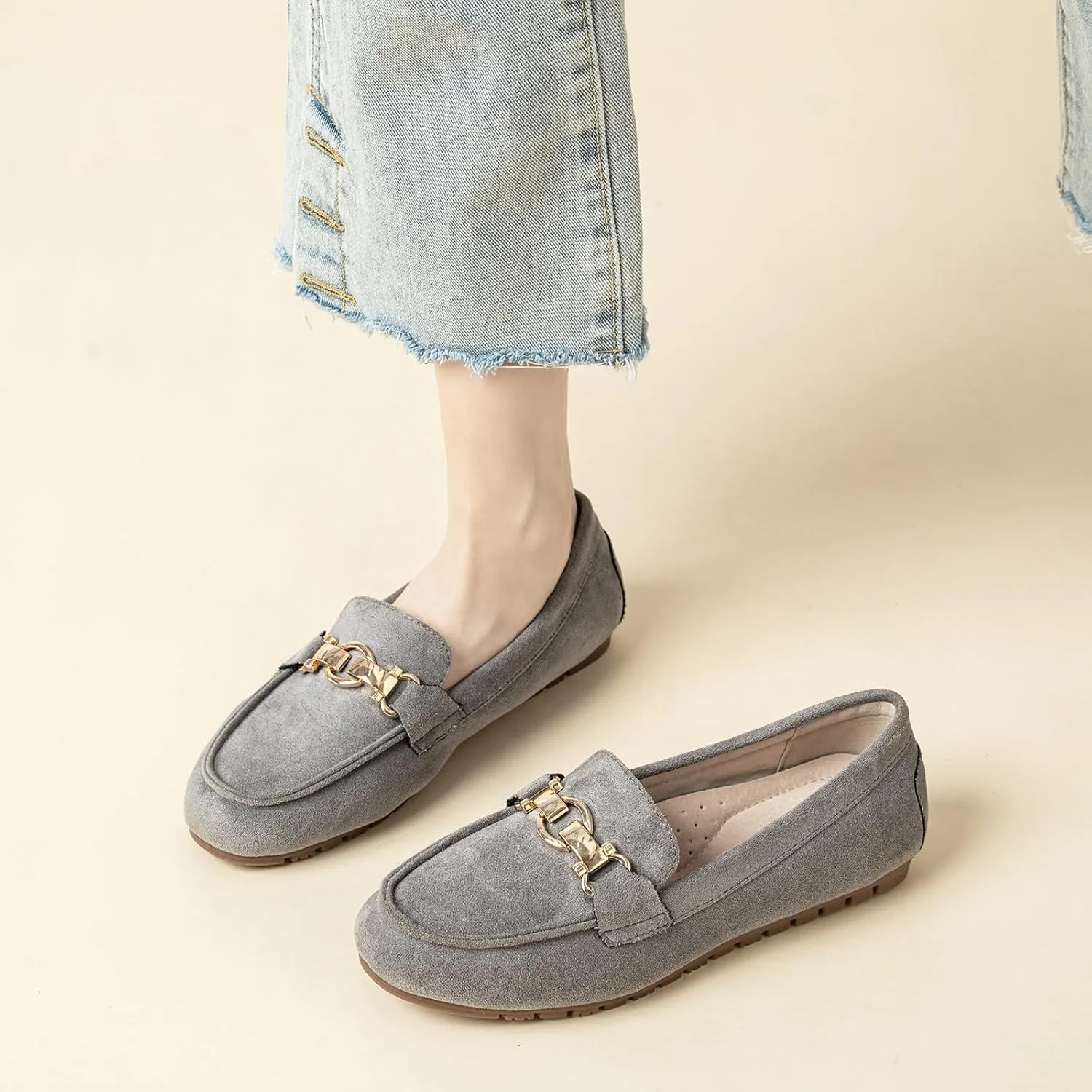 Loafers for Women Business Casual Shoes Comfortable & Lightweight Penny Loafers Slip On Work Flats