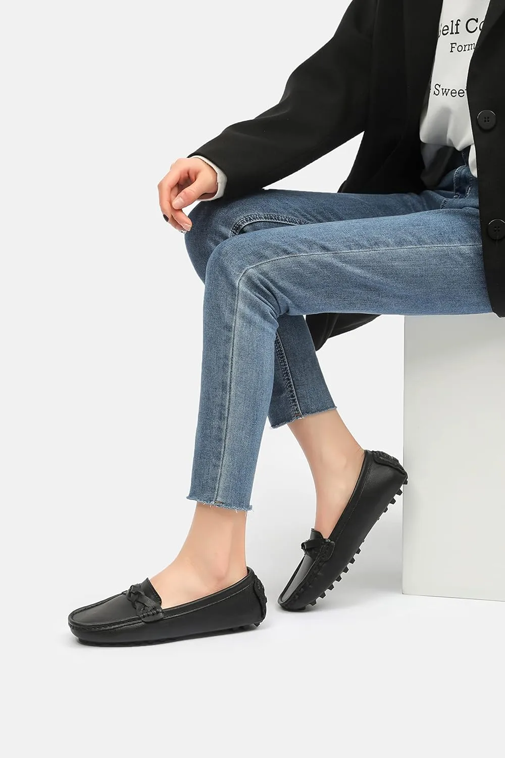 Mary Jane Shoes for Women, Comfortable Low Heel Flat Shoes with Buckle Strap Round Toe, Womens Mary Jane Work Shoes Spring Shoes Retro Wedding Dressy