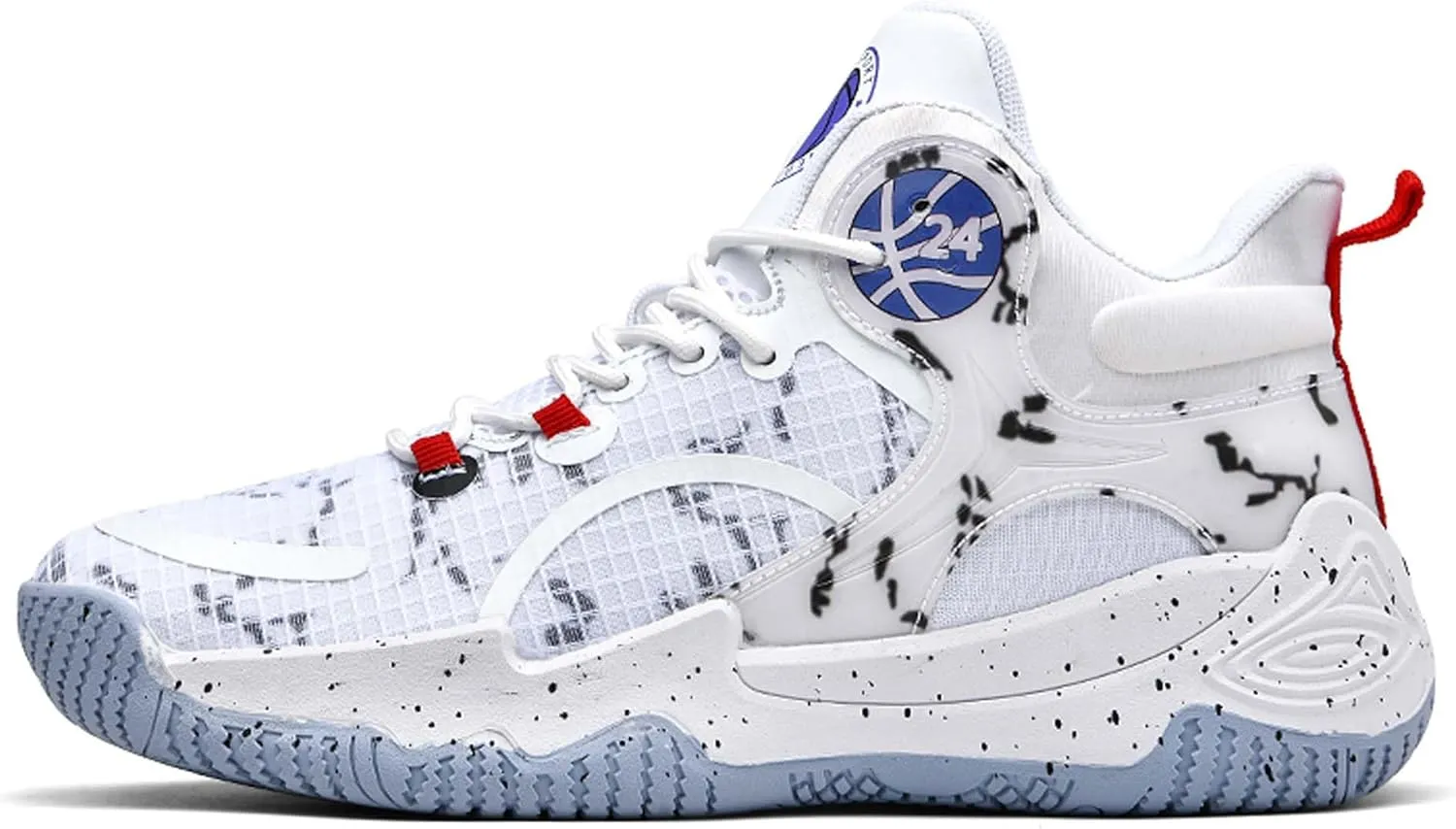 Men's Basketball Shoes Fashion Sneakers Indoor and Outdoor Non-Slip Breathable Training Match Shoes Women's Tennis Running Outdoor Shoes
