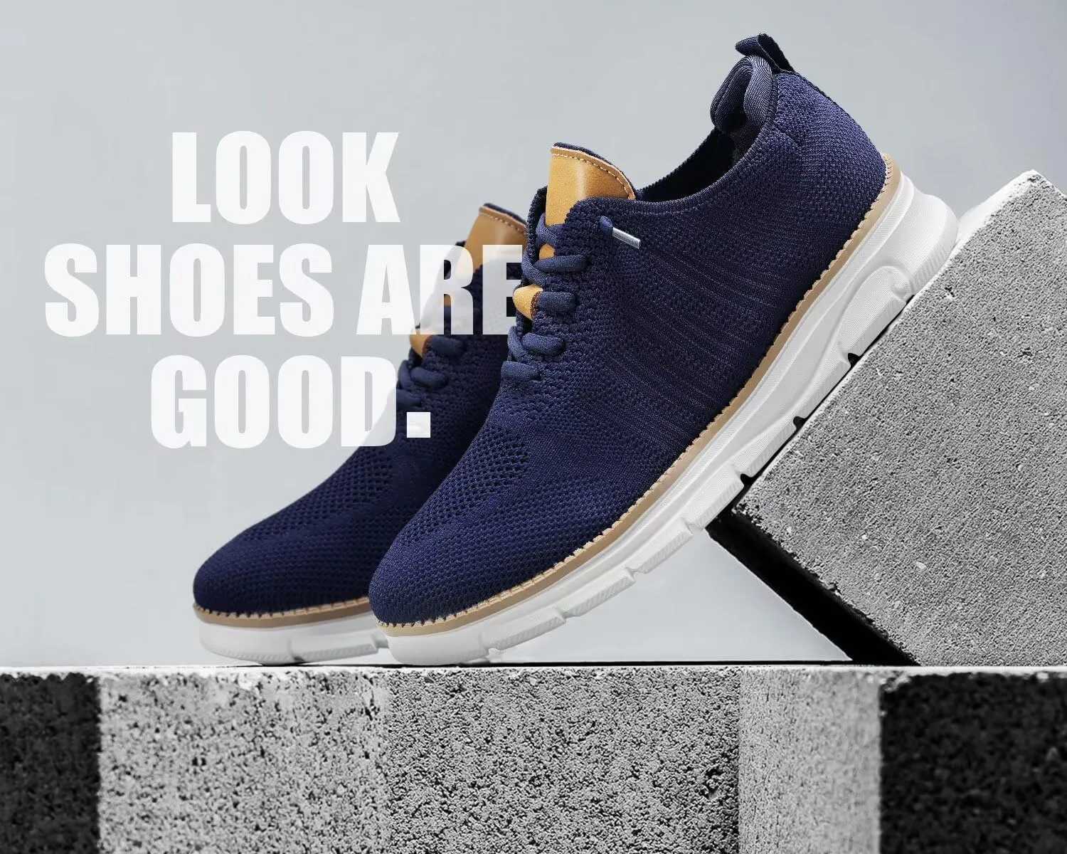 Mens Casual Oxfords Shoes Mesh Slip On Fashion Walking Dress Sneakers Work Lightweight Breathable Soft Sole