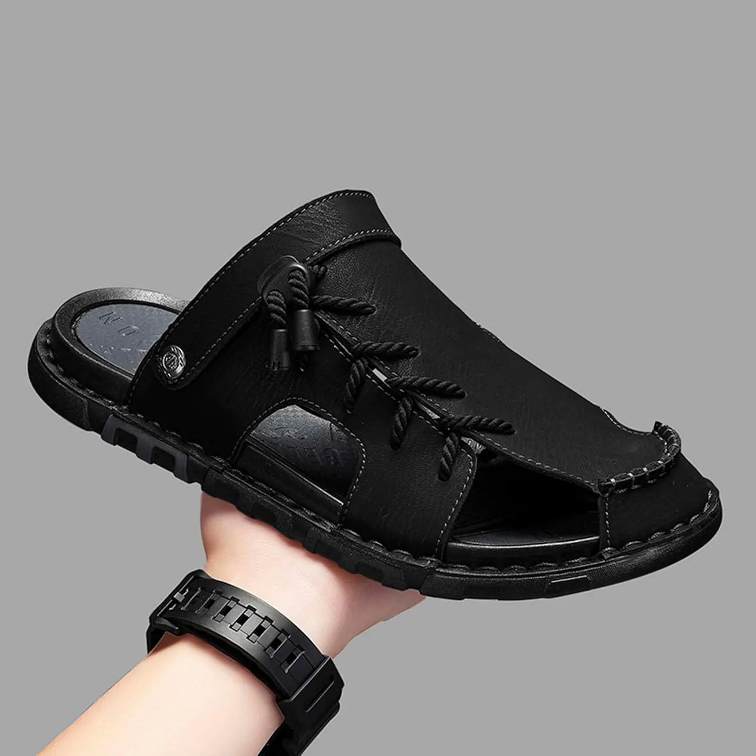 Men's Fashion Sandals Slippers Arch Support Sports Sandals Summer Quick Dry Fisherman Beach Shoes Indoor Outdoor Casual Clogs Garden Shoes