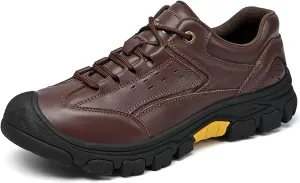 Men's Premium Genuine Cowhide Leather Sneakers, Fashion Leather Casual Walking Shoes, Driving Shoes, Mesh Lining, Comfortable, Soft, Non-Slip, Durable, Suitable for All Seasons.