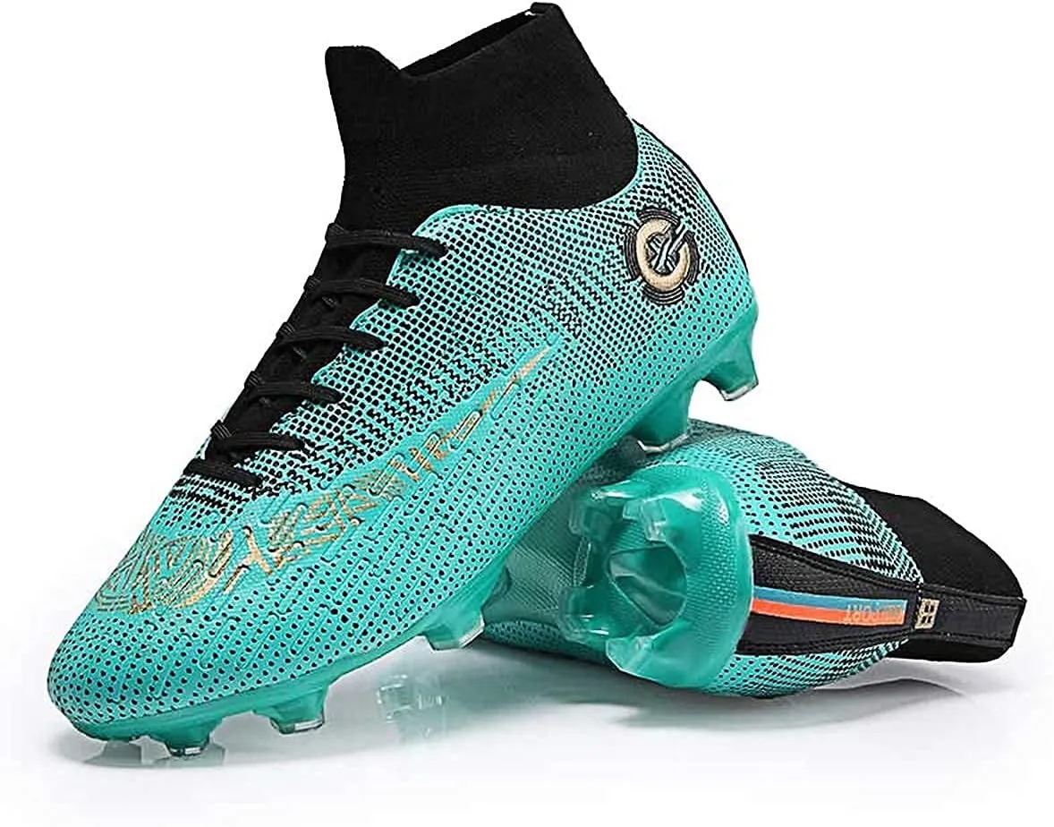 Men's Sports Outdoor Competition/Training Soccer Shoes Boys Football Student Spikes Sneakers