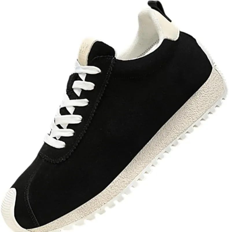 Men's Stylish Casual Sneakers - Comfortable, Non-Slip Thick Sole with Arch Support, Durable Lace-Up Shoes for All Seasons