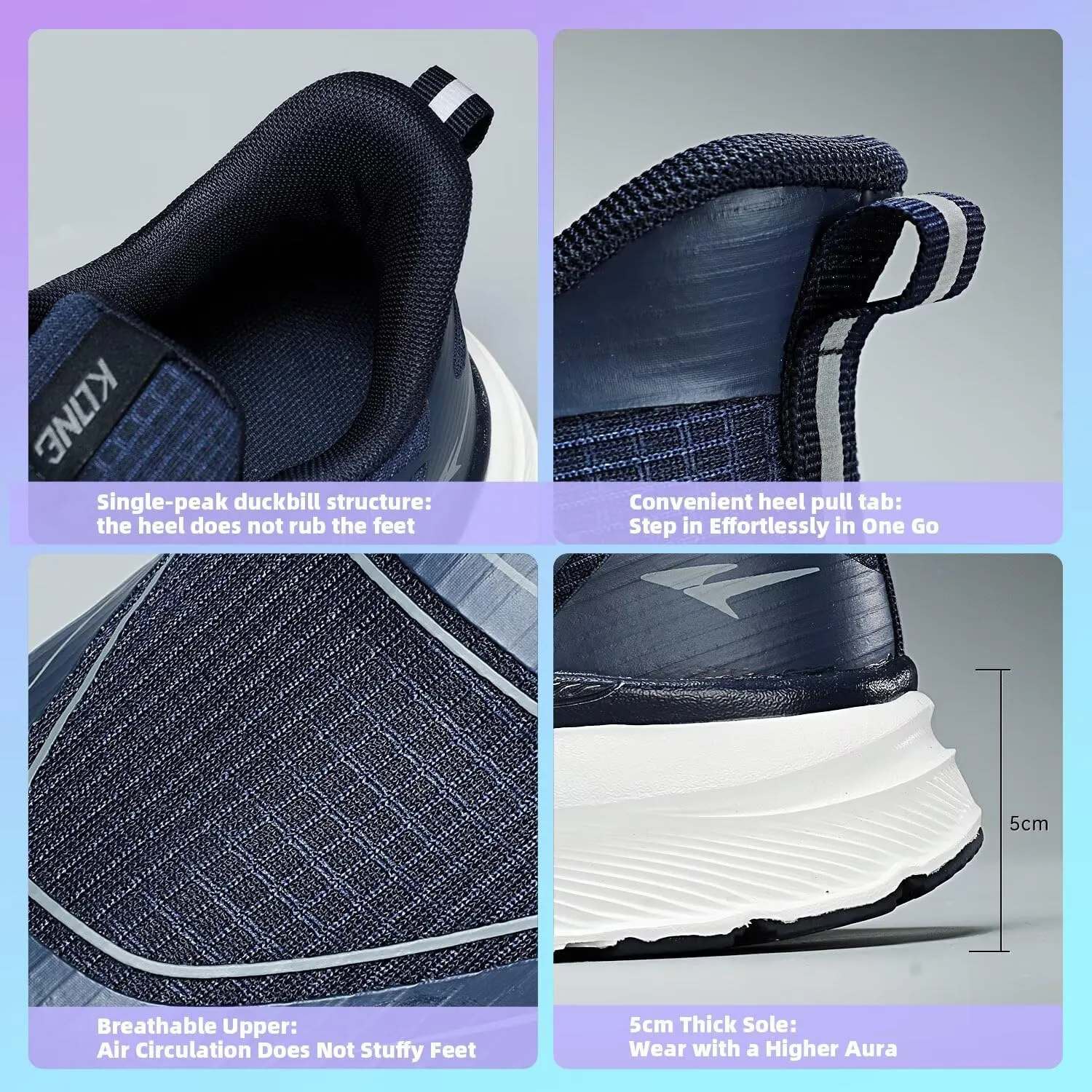 Mens Wide Toe Box Shoes Walking Running Athletic Sport Sneakers Tennis Comfortable Breathable Gym Workout Soft Sole