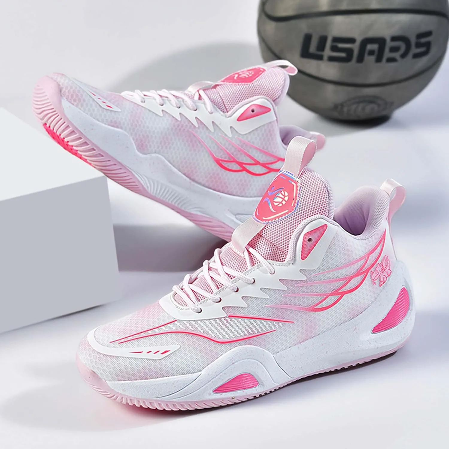 Mens Womens Couples Lace Up Mid Top Casual Sneakers Comfortable and Breathable Running Shoes Rubber Sole Non Slip Basketball Sneakers Walking Shoes Wear Resistant and Durable Fitness Training Shoes