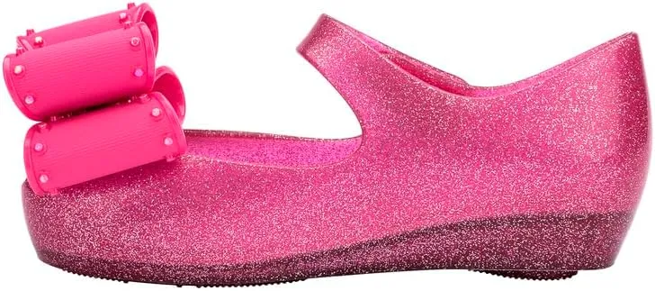 mini melissa Ultragirl Classic Bow Mary Jane Flats for Babies & Toddlers