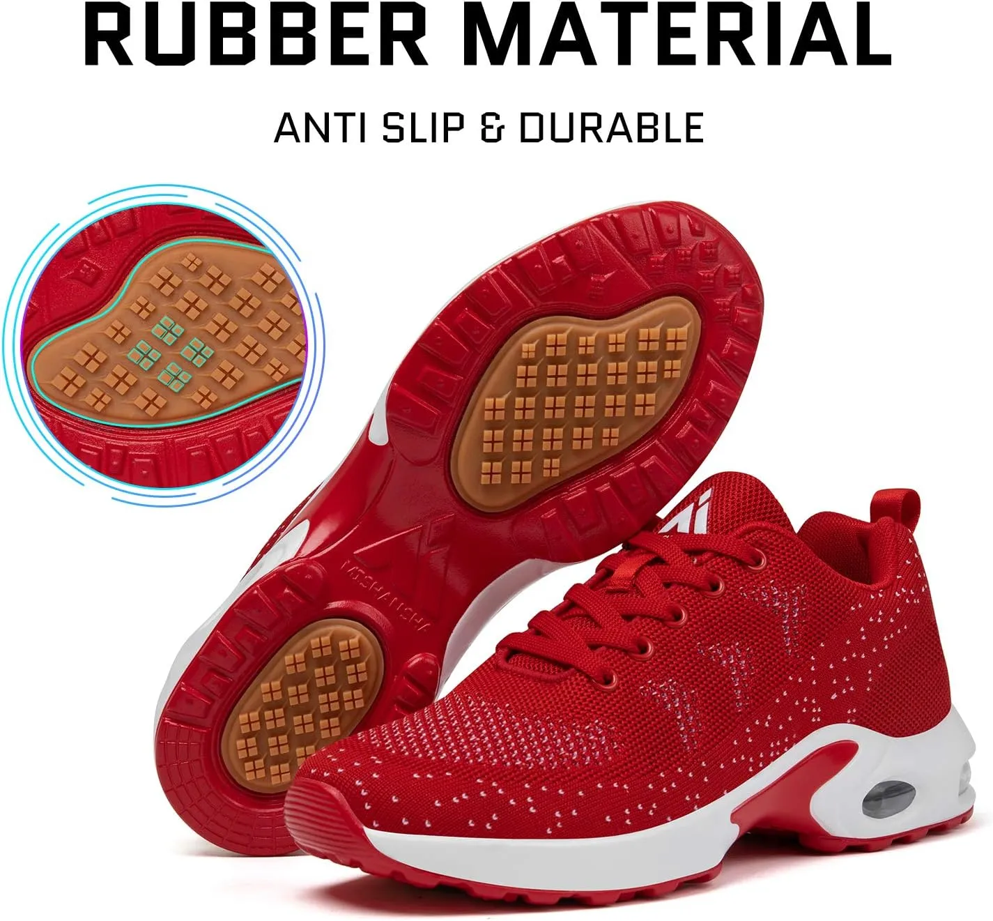 Mishansha Womens Sneakers Air Cushion Running Tennis Shoes Women Lightweight Arch Support Walking Shoes