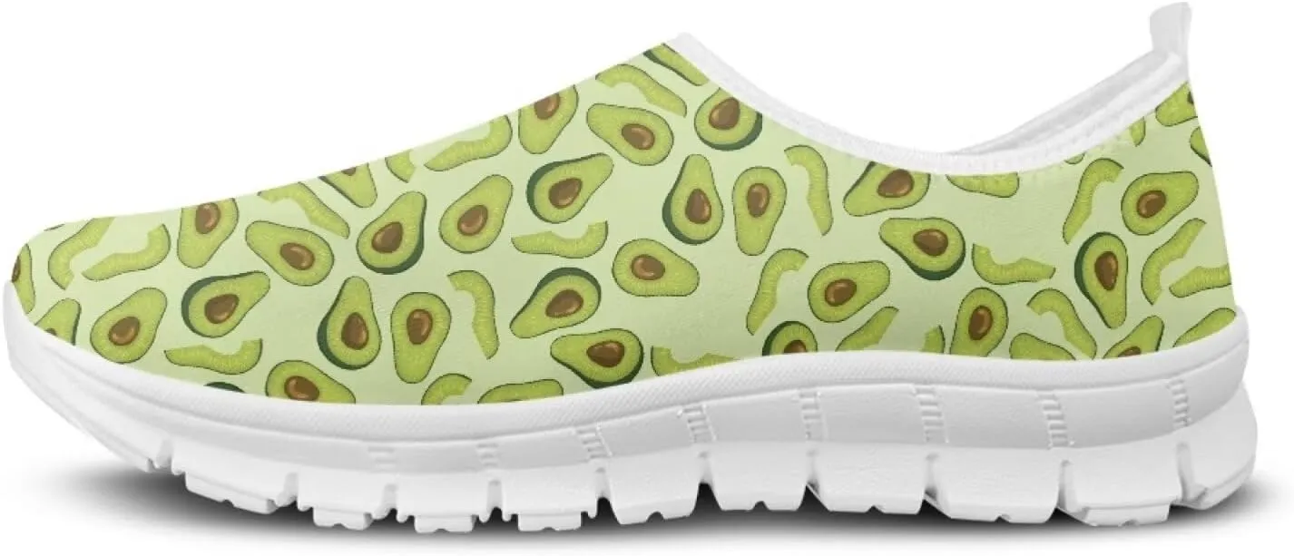 Modysero Womens Slip On Shoes Fashion Funny No Lace Tennis Shoes Women Walking Sneakers for Ladies Daily Sneaker Low Top