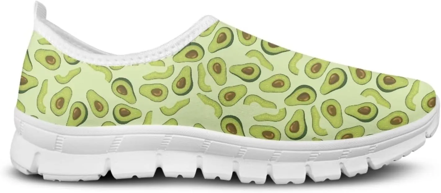 Modysero Womens Slip On Shoes Fashion Funny No Lace Tennis Shoes Women Walking Sneakers for Ladies Daily Sneaker Low Top
