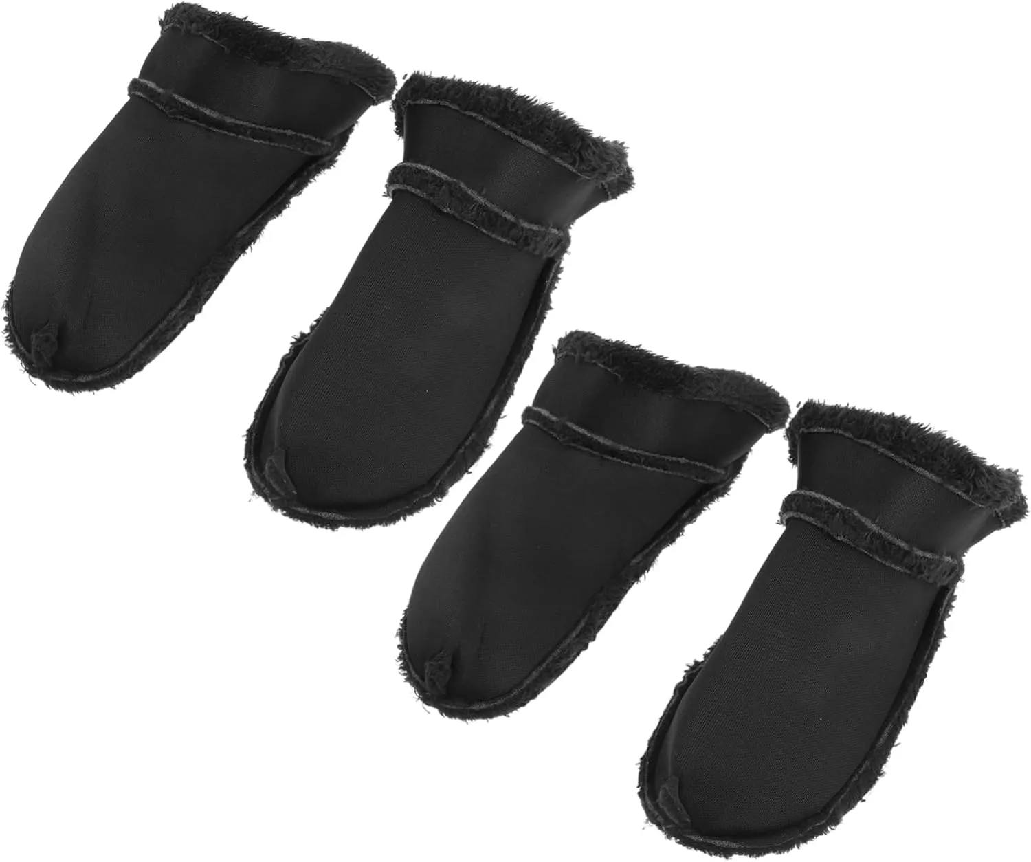 NOLITOY 4 Pairs Boots Slipper Shoe Pads Warm Replacement Insole Boot Insoles Clogs Replacement Liners Furry Clogs Shoes Inserts Winter Clogs Shoes Liner Shoes Insoles Lining Plush Sock