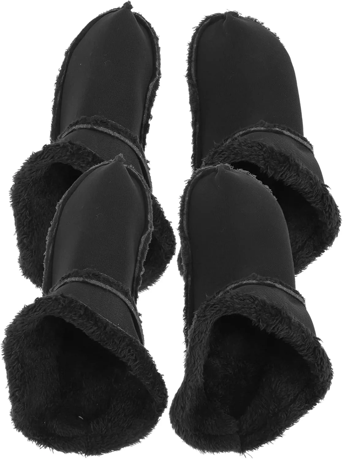 NOLITOY 4 Pairs Boots Slipper Shoe Pads Warm Replacement Insole Boot Insoles Clogs Replacement Liners Furry Clogs Shoes Inserts Winter Clogs Shoes Liner Shoes Insoles Lining Plush Sock