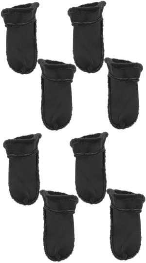 NOLITOY 4 Pairs Boots Slipper Shoe Pads Warm Replacement Insole Boot Insoles Clogs Replacement Liners Furry Clogs Shoes Inserts Winter Clogs Shoes Liner Shoes Insoles Lining Plush Sock