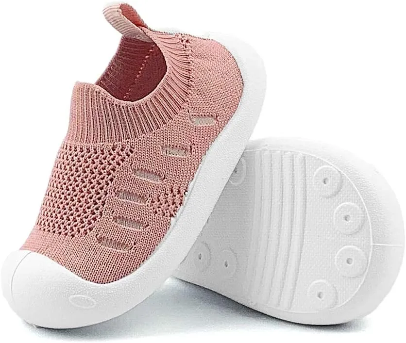 OAISNIT Baby Boy Girl Sneakers Anti Skid Lightweight Soft Toddler First Walkers for Walking Running