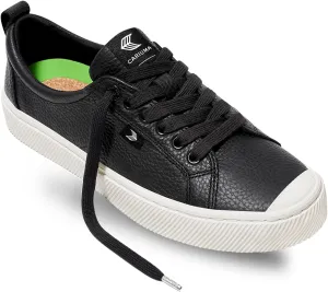 OCA Low Premium Leather Sneakers, Comfortable Shoes for Women, Lightweight & Sustainable, Versatile Casual Footwear with 100% Vegan Insoles, Rubber