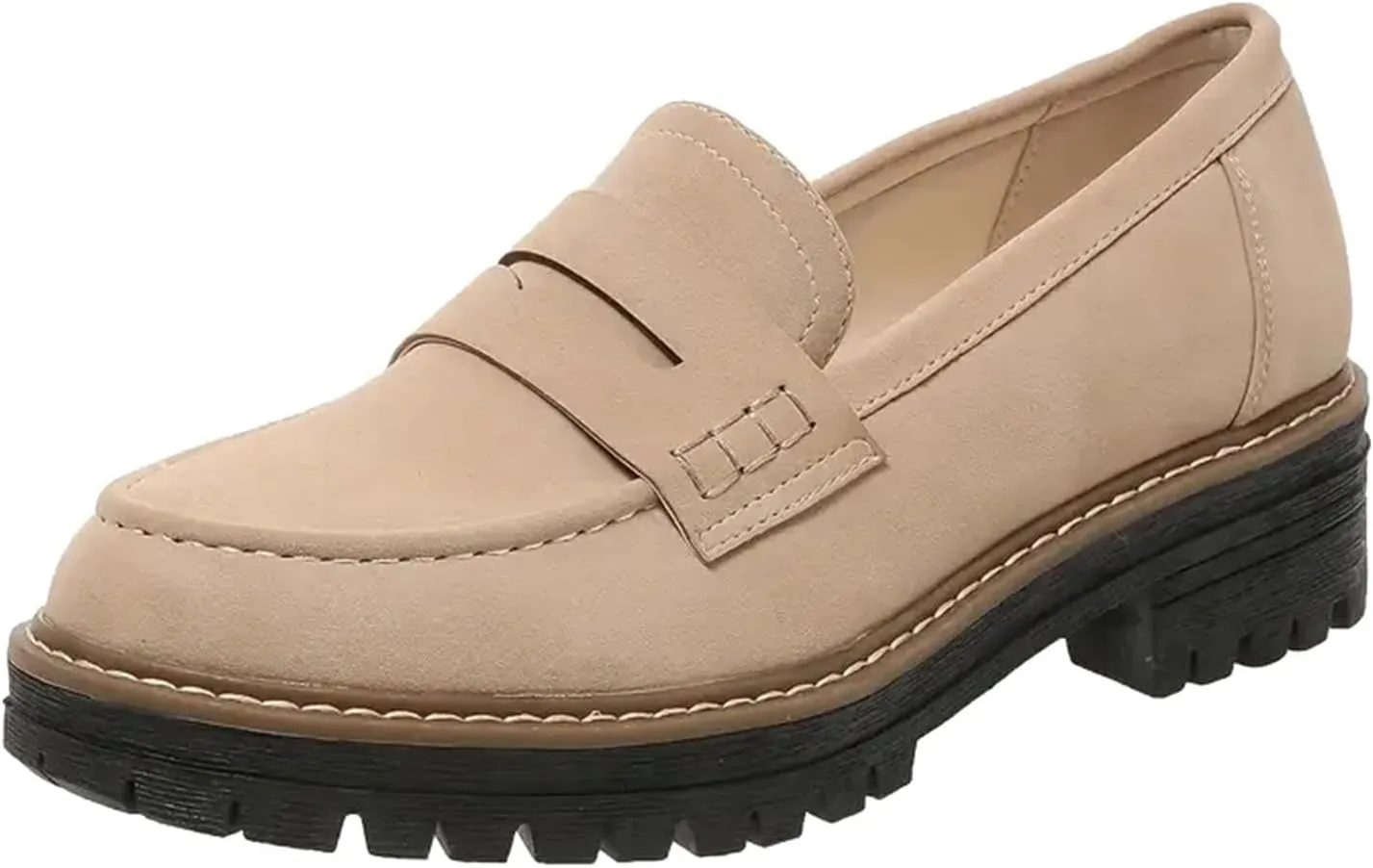 Orthoture-Orthopedic Platform Loafers,Wide Toe Lightweight Casual Comfort Shoes,Slip-On Suitable for All Foot Shapes