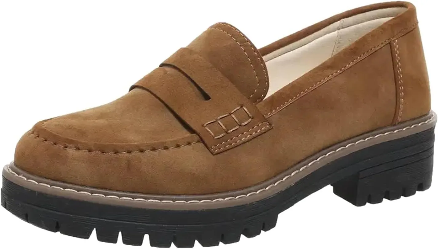 Orthoture-Orthopedic Platform Loafers,Wide Toe Lightweight Casual Comfort Shoes,Slip-On Suitable for All Foot Shapes