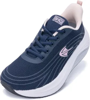 PERSOUL Wide Toe Box Shoes Women Walking Shoes with Arch Support Comfortable Tennis Sneakers for Plantar Fasciitis Foot Pain Relief US 6-11