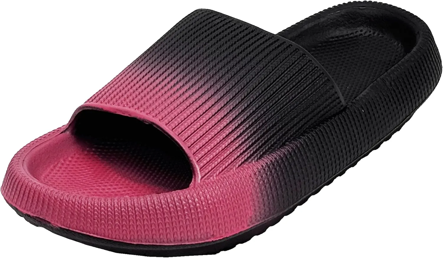 Pillow Slippers for Women Non Slip Quick Drying Shower Slides Bathroom Sandals | Ultra Cushion | Thick Sole