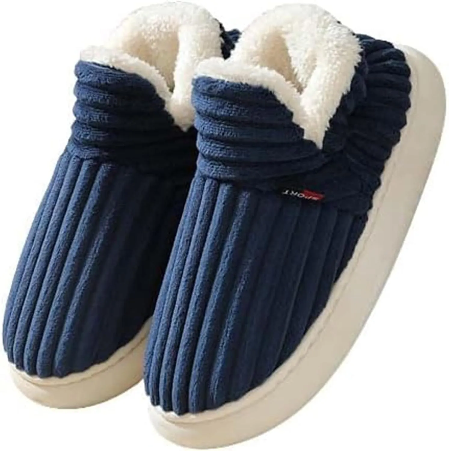 PLMOKN Slippers for Women Fuzzy Winter House Indoor Outdoor Platform Trendy Cozy Girls Shoes With Memory Foam Boots Send To A Friend Best Gifts