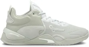 PUMA Mens Fuse Performance Leather Training Sneakers Shoes - Grey - Size 11.5 M