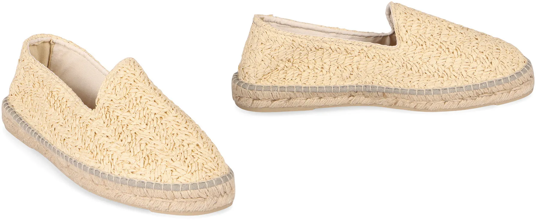 Raffia espadrilles