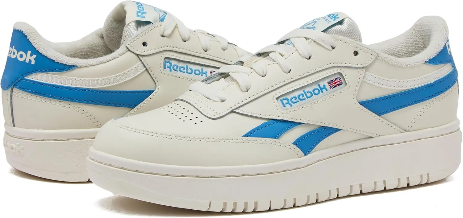 Reebok Club C Double Revenge Platform Tennis Shoes for Women, Fashion Womens Sneakers