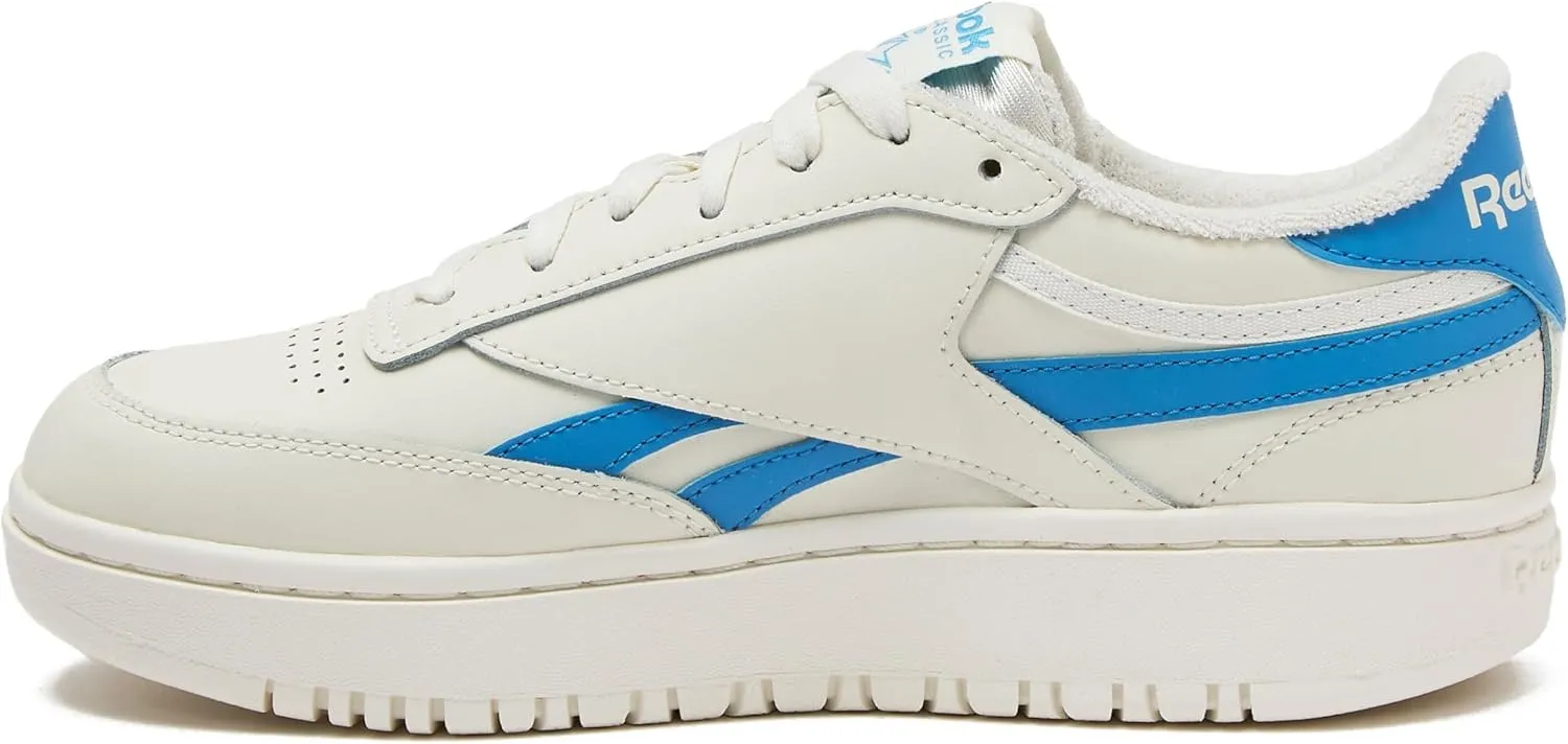 Reebok Club C Double Revenge Platform Tennis Shoes for Women, Fashion Womens Sneakers