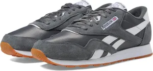 Reebok Mens Classic Cushioned Footbed Faux Leather Running & Training Shoes