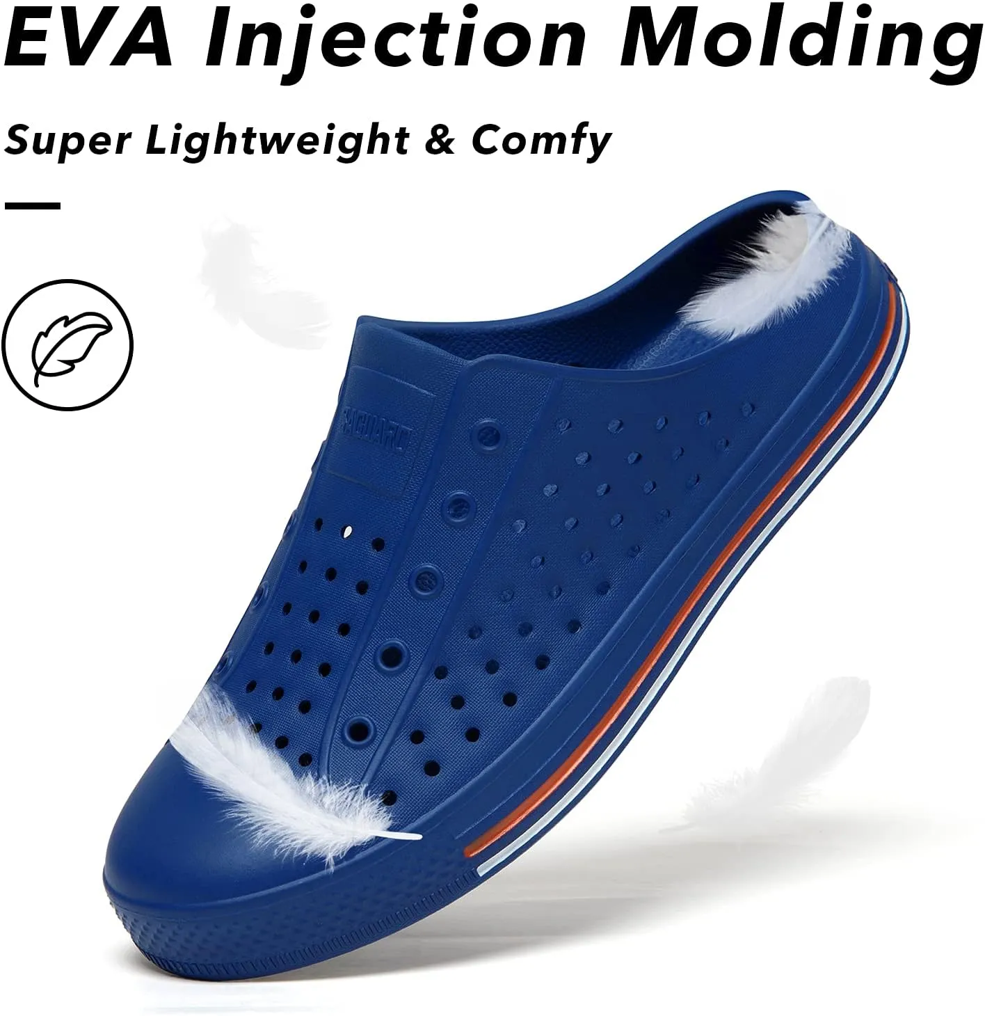 SAGUARO Women's Men's Garden Clogs Shoes Casual Slippers Unisex Quick Drying Sandals Summer Anti-Skid Beach Shoes