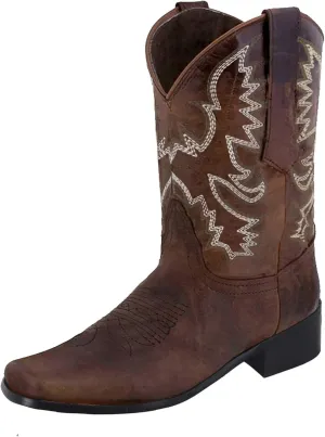 SBGMoSJ Fall Boots 2023 Trendy Black Cowboy Boots Wide Woman Black Western Boots for Woman Black and Brown Ankle Cowboy Boots for Women Women's Mid Calf Boots No Heel