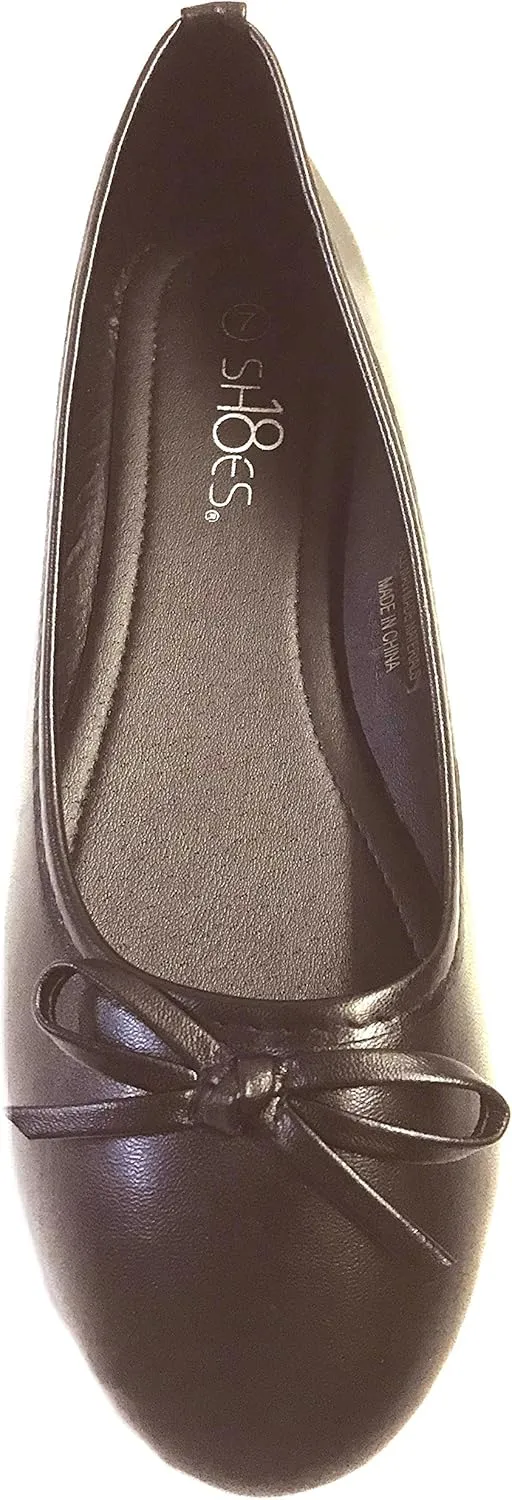 Shoes 18 Womens Ballerina Ballet Flats Shoe with Bow