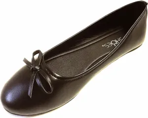 Shoes 18 Womens Ballerina Ballet Flats Shoe with Bow
