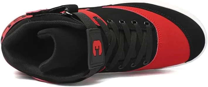 Shoes Men's High Top Fashion Sneakers Outdoor Casual Sports Shoes Training Leather Shoes Mens Flats