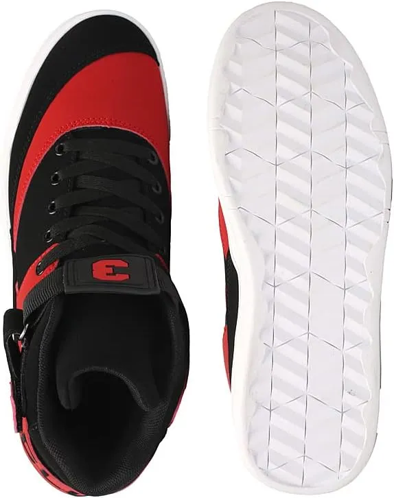 Shoes Men's High Top Fashion Sneakers Outdoor Casual Sports Shoes Training Leather Shoes Mens Flats