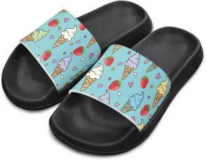 Slides for Boys Girls Quick Drying Kids Slides Sandals Non-Slip