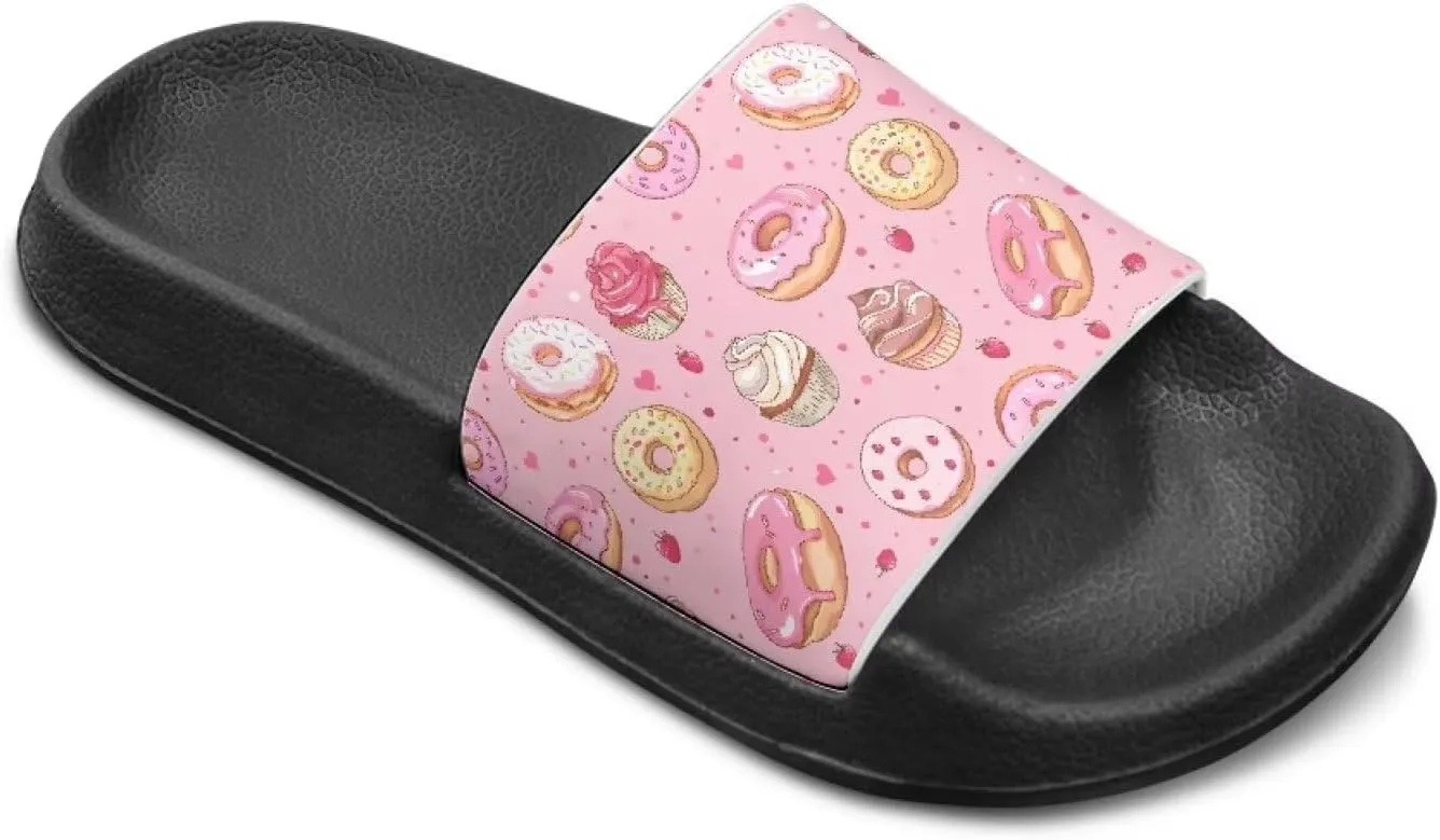 Slides for Boys Girls Quick Drying Kids Slides Sandals Non-Slip