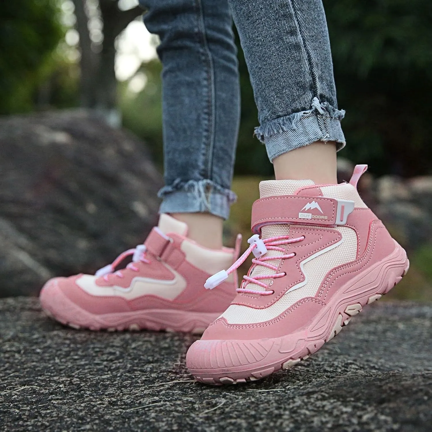 Sneaker Booties For Boys Kids Outdoor Running Walking Non Slip Shoes Childrens Open Toe Ankle Sport Boots Comfy Light